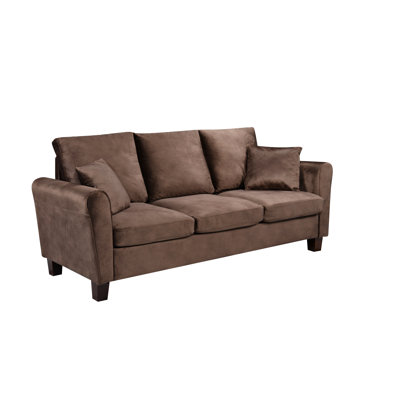 Materan 3 Seater Velvet Sofa