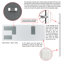 Impact A - impression sans cadre sur verre
