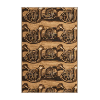 Tapis lavable Tuba Music