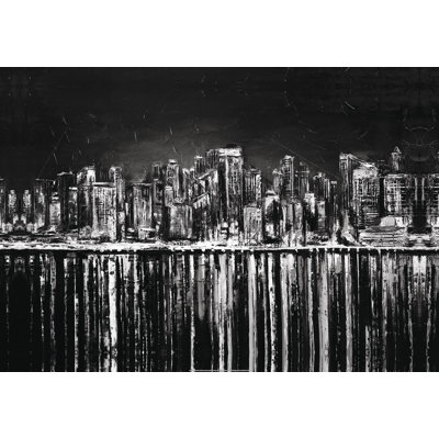 «Nighttime Cityscape», reproduction sur toile