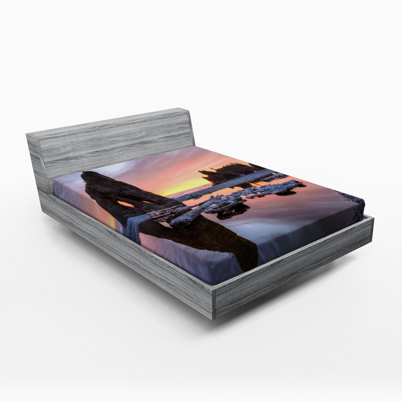 Drap-housse bois flottant, Drap-housse grand
