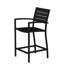 Chaise avec accoudoirs de comptoir POLYWOOD Euro-9705791-9705807