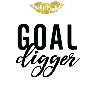 Goal Digger - Wrapped Canvas Print