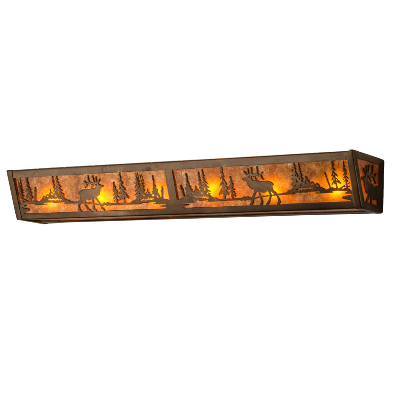Rustic Lodge 6 - Light Bath Bar