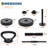 3-in-1 Adjustable Dumbbell Set 85 lbs – Barbell & Kettlebell Combo for Home Gym Strength Training, Free Weights for Men and Women – Black