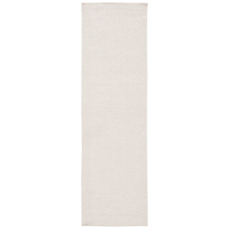 Ivory Hand Tufted Wool Runner Rug 2'3" x 8'