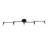 Tempo 41'' 5 -Light Swing Arm Track Track Kit with Dimmable
