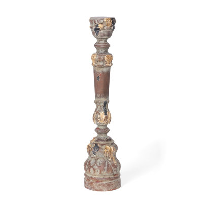 Delgado 27.25'' H Materials: Resin Tabletop Candlestick