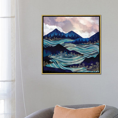 Ocean Sunrise - impression d'art graphique