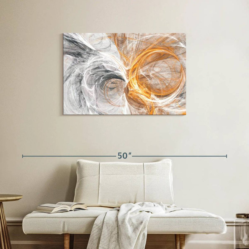 Avery Whirlpool Dynamic Abstract, 24" H x 36" W