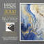 ABSTRACT Series CD III - Reproduction encadrée de qualité supérieure - prête à être accrochée - aucun clou requis - aucun clou requis-1804456009-1804456021