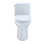 Toilette allongée une pièce 1,28 GPF TOTO® Eco UltraMax®, coton blanc