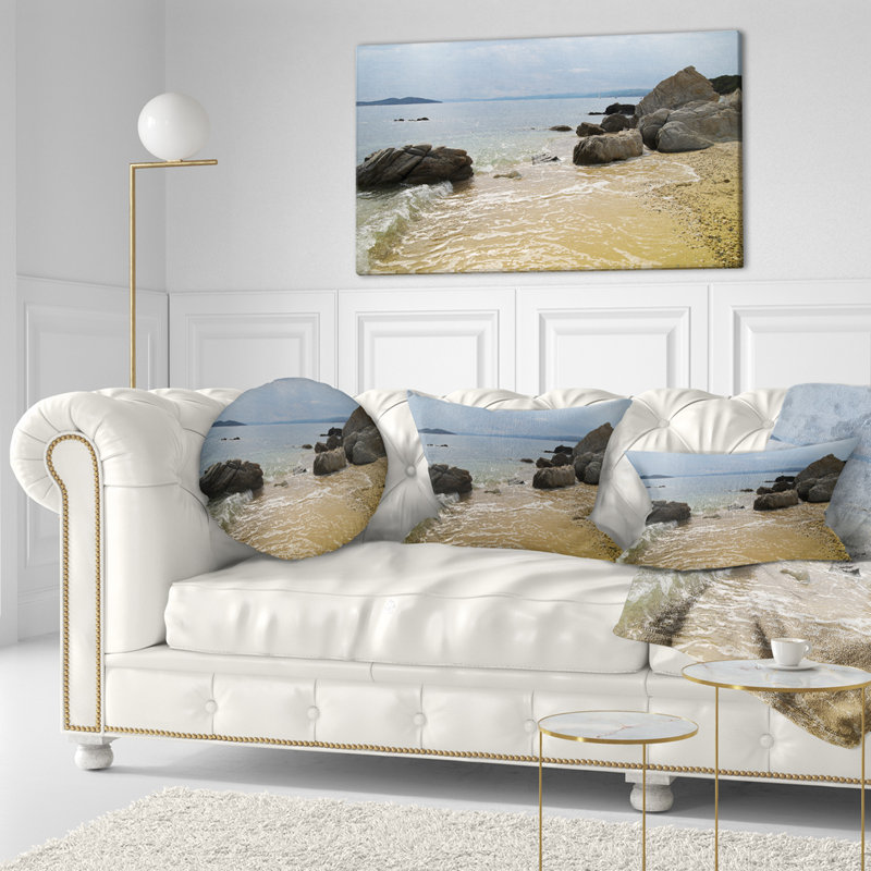 Coussin lombaire de roche de mer magnifique