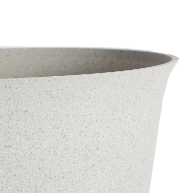 Taniyla Urn Planter, White Lime Stone, 22" H x 19" W x 19" D