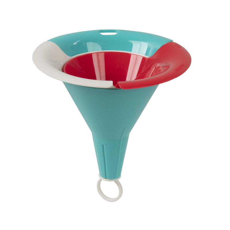 Interlocking Funnel Set Red, Blue/Red/White