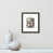 Walnut Single Picture Frame selected