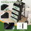Commode de rangement verticale 4 tiroirs