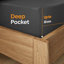 Cotton Blend Percale Fitted Sheet-316662919-316662921