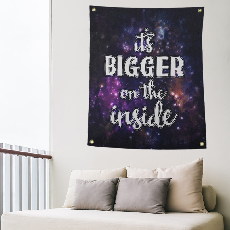 Tapisserie en polyester space citation adventure, H 80 po x l 59 po