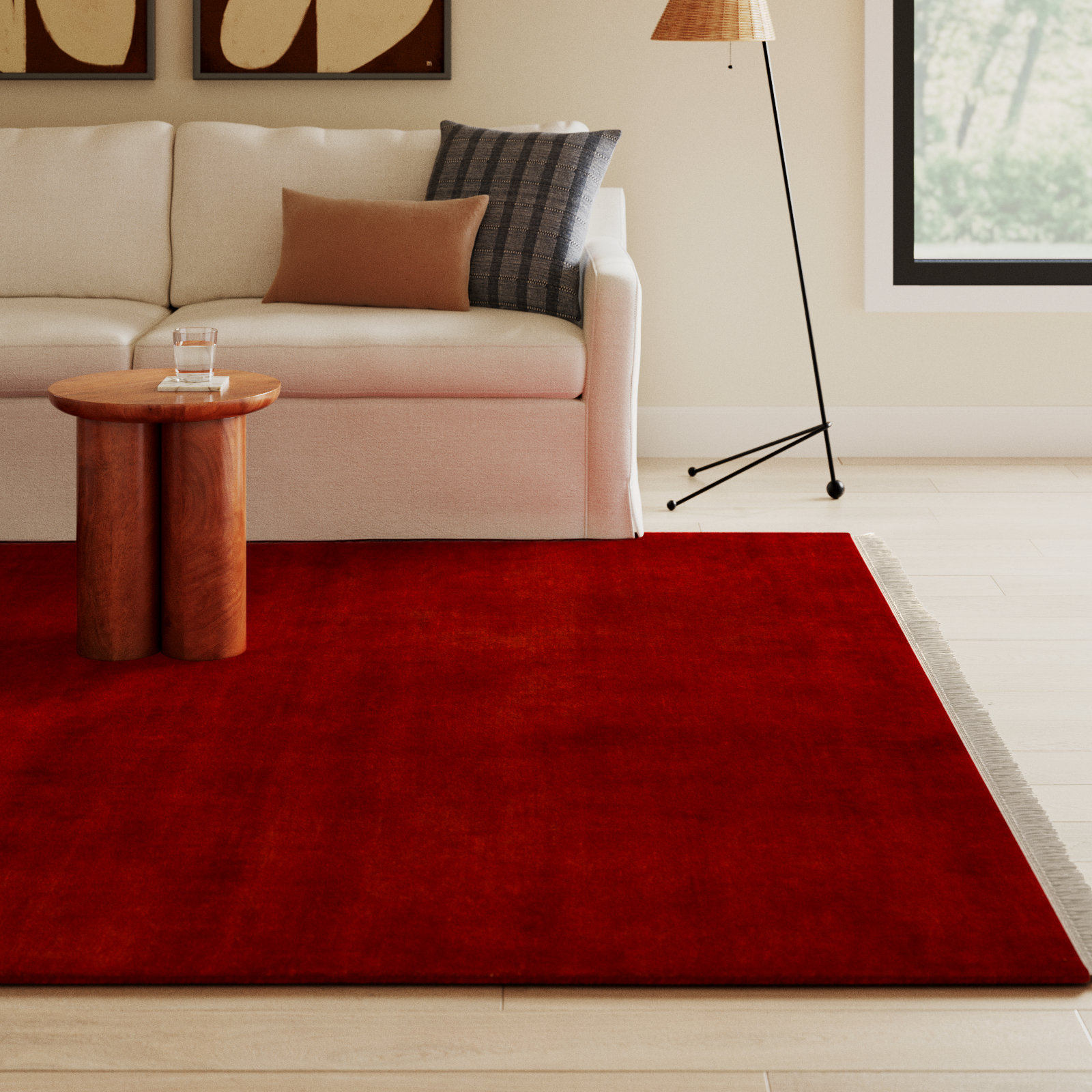 Clio Wool Area Rug, Rectangle 9' x 12'