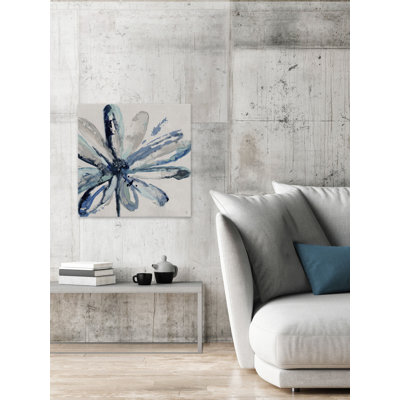« full fleuri », reproduction de peinture à l’acrylique sur toile tendue