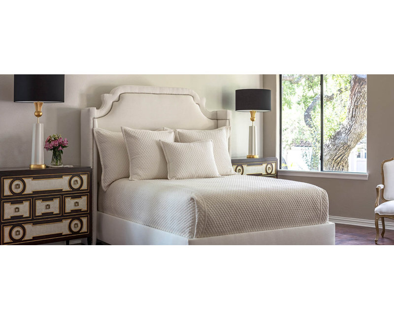 Laurie Coverlet, Queen Coverlet, Ivory