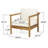 Acacia Outdoor Lounge Chair