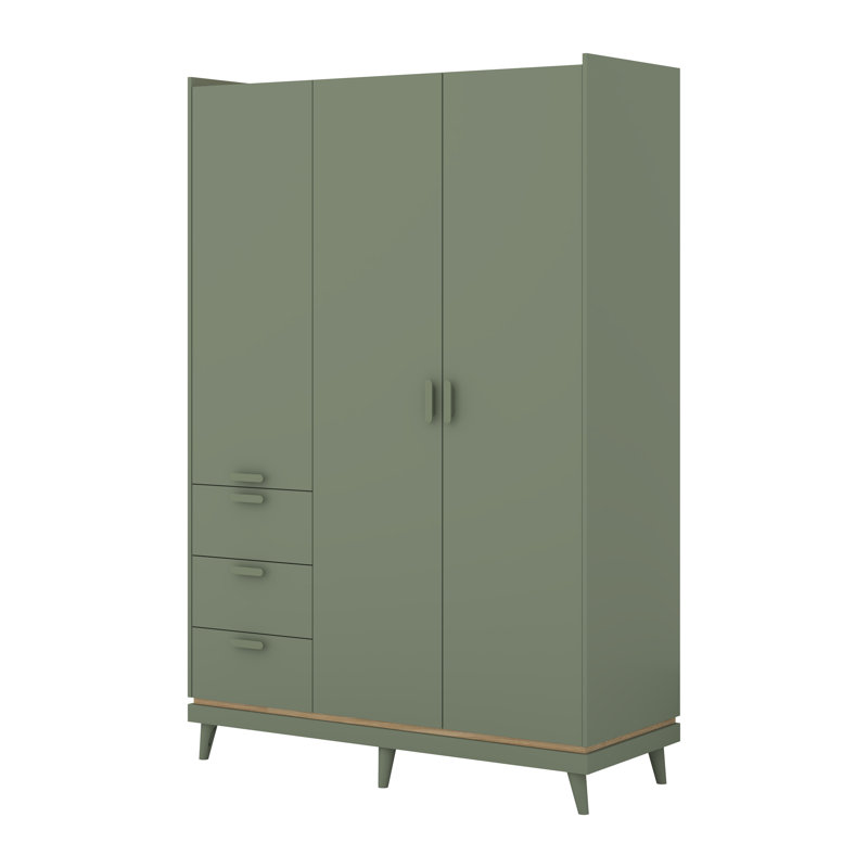 Holladay Laminate Wardrobe, Green