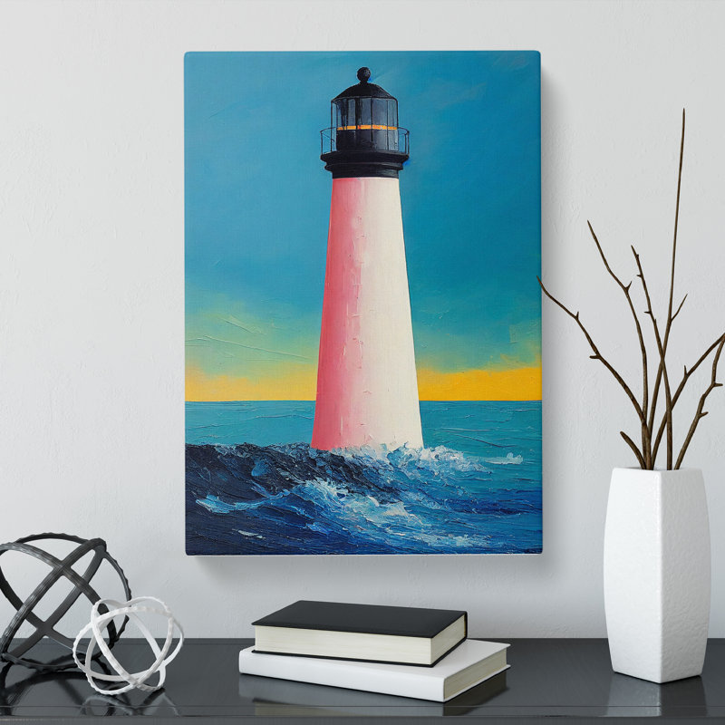 Lighthouse - Wrapped Canvas, 60cm H x 40cm W x 3cm D