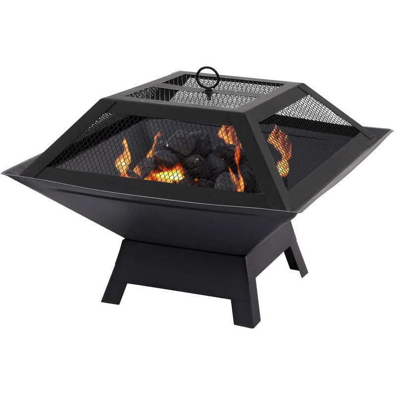 17 Stories Fayrene 35cm W Portable Charcoal Grill