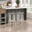 Ensemble de tabourets de table, tabourets de bar et de table 4 pièces Transitional-1306585686-1306585684-1306585682