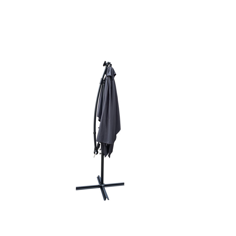 Parasol 2X3m, Anthracite