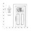 4 LIGHT OUTDOOR WALL SCONCE