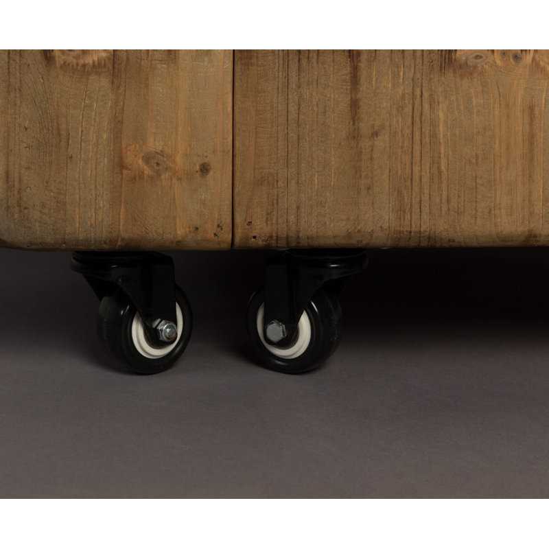 Lico Solid Wood Bar Cabinet