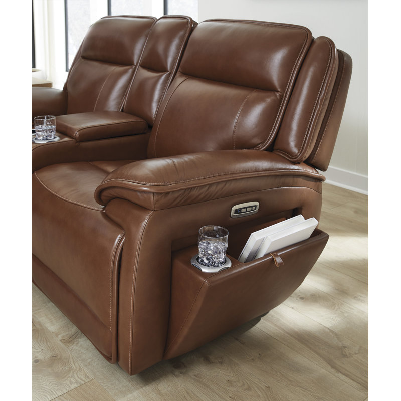 Causeuse inclinable électrique avec console Limium