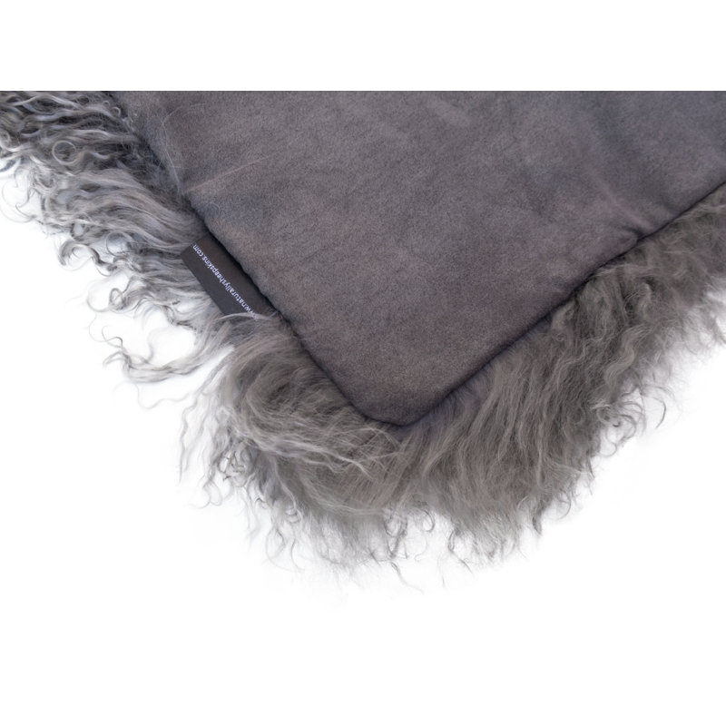 Wallace Square Cushion Cover, Grey
