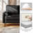 Velvet Lounge Sofa Seats 3, Highly Resilient And Comfortable Design, Comes With 2 Pillows, Suitable For A Variety Of Home Spaces-2030646559-2030646556