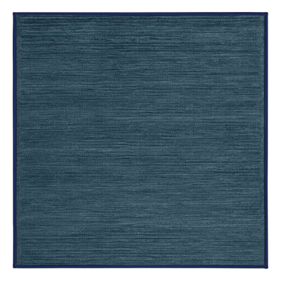 Machine Washable Solid Gray Area Rug