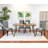 Red Barrel Studio® Tisheka Dining Set, Hairpin Dining Table-61473379-61473404