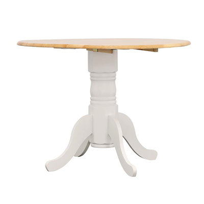 Round Dining Table With Drop Leaf