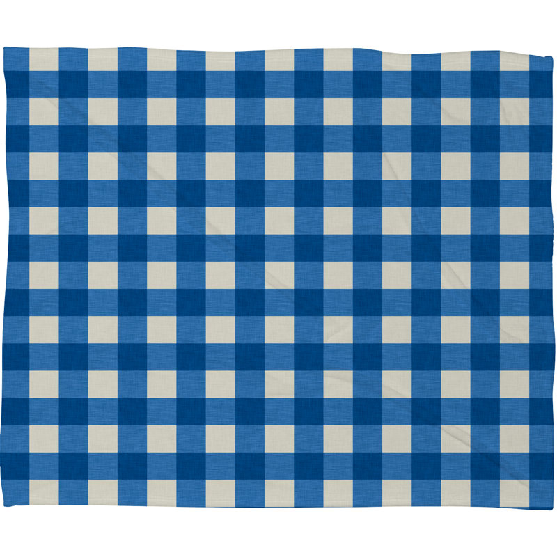 Couverture vichy Flemings, L 80 po x l 60 po