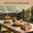 6 Pack Timber Display Risers, 5-10 inch Square Cake Stands for Wedding, Party, Dining Decor, Rustic Timber Crates