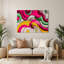 «Biomorphic Abstraction 100», art mural en métal brun-2006376531