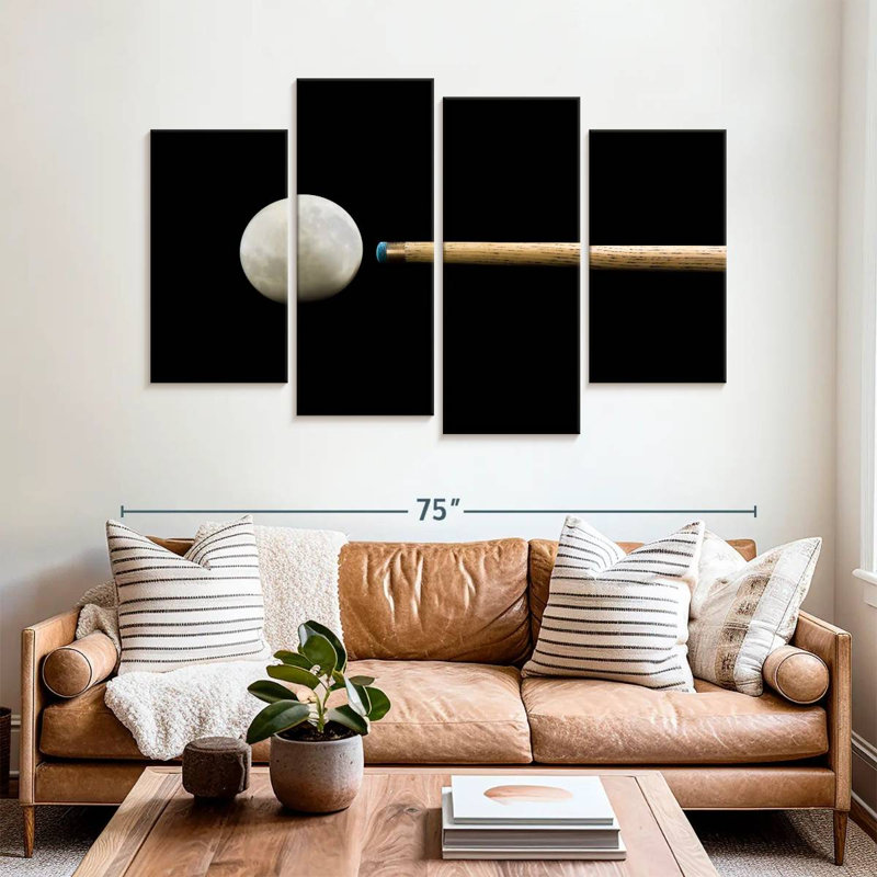 Balle de lune Senne Cue, H 42 po x l 68 po