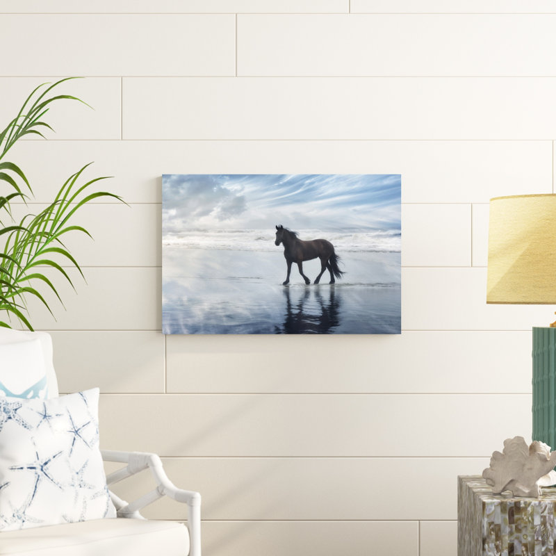 Horse Motion VI, H 20 po x l 30 po x P 1,25 po