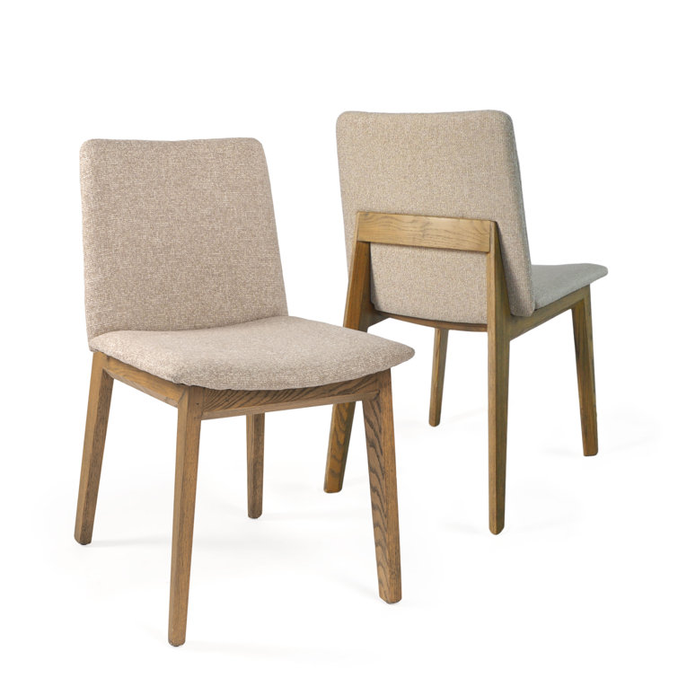 Korsen Upholstered Side Chair in Beige