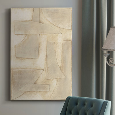 Buff I - peinture sur toile tendue