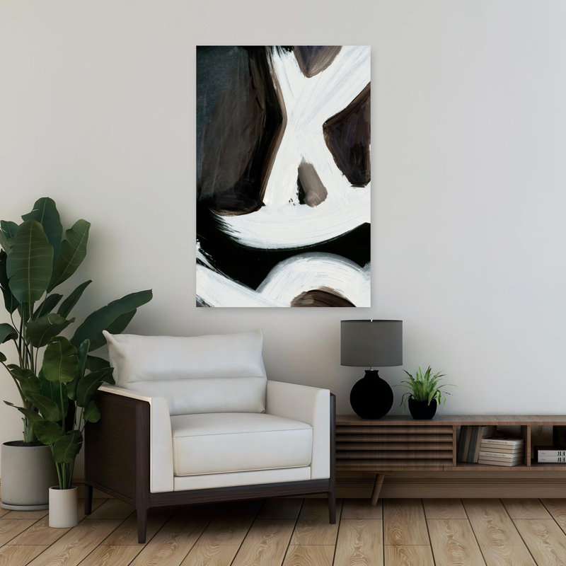 Art contemporain contemporain abstrait, H 36 po x l 24 po