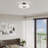 Ashtun Fabric Semi Flush Mount-80641226