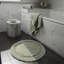 Polygala Cotton Round Bath Mat-1985340988